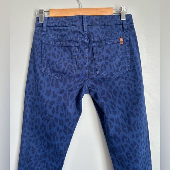 Joe's Jeans Wild Collection High Water Skinny Jeans in Blue Leopard Print - Picture 5 of 9